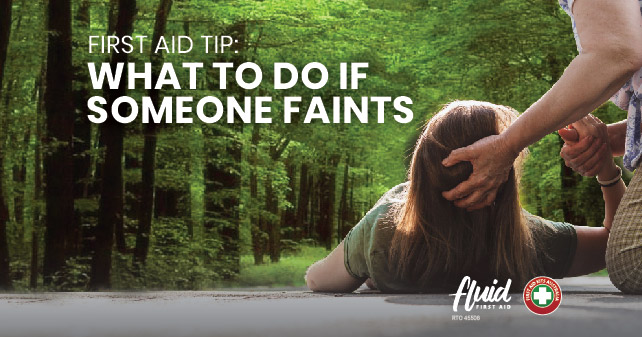 What to do when someone faints